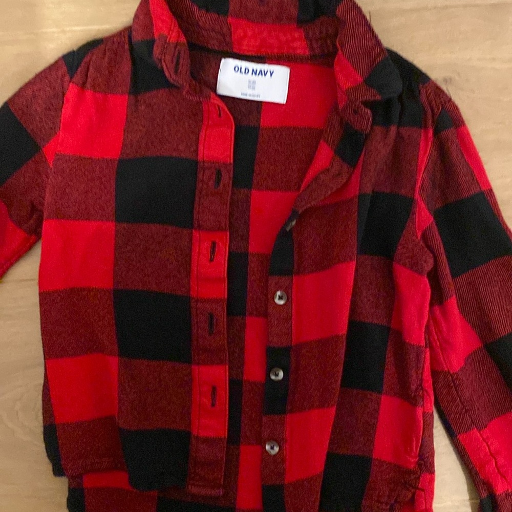 Buffalo Plaid button down.